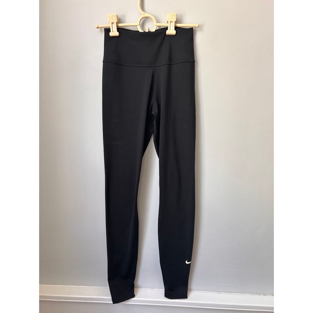 Nike Dri-FIT One High-Rise Leggings Black DD0252-010 Womens XS